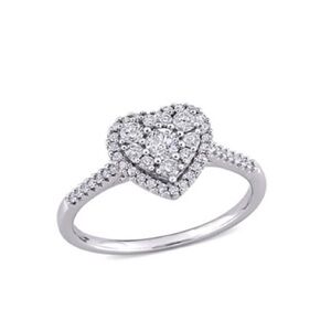 Diamond Heart Ring